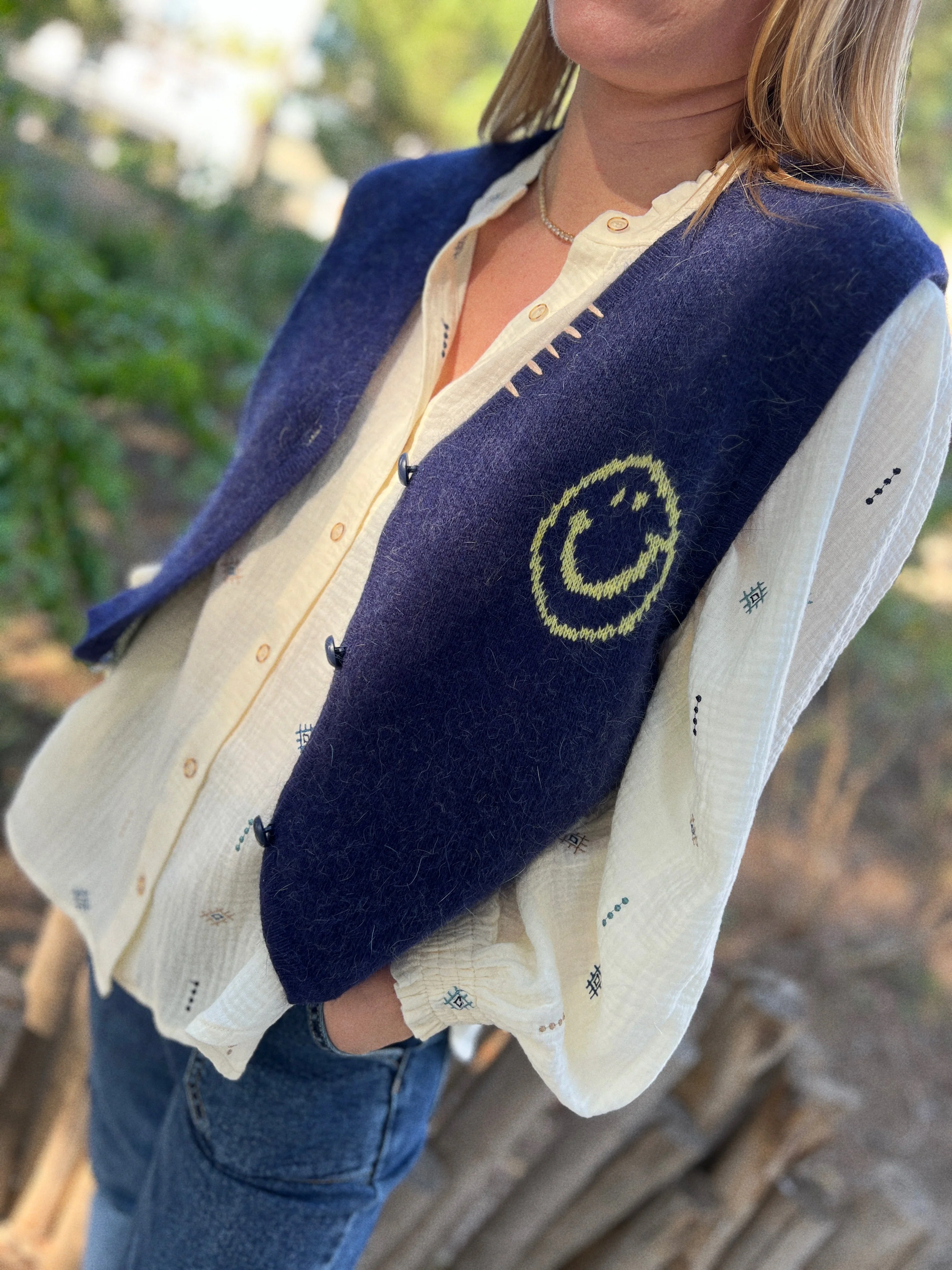 Gilet Laura I Navy - Image 2