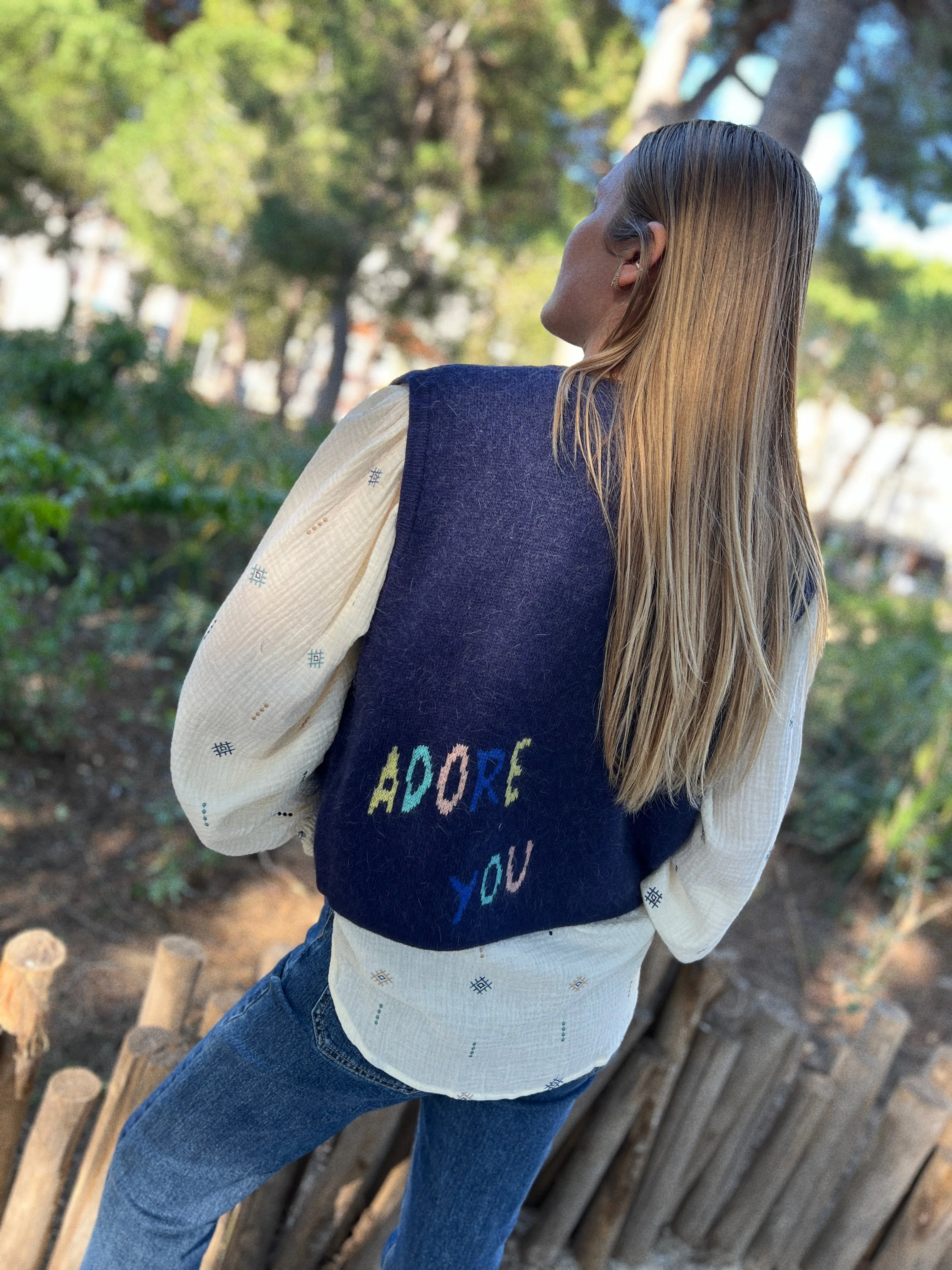 Gilet Laura I Navy - Image 3