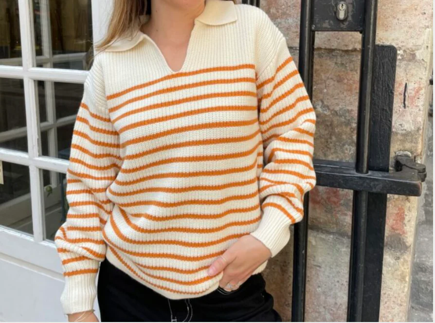 PULL MAGDA – ECRU-EPICE