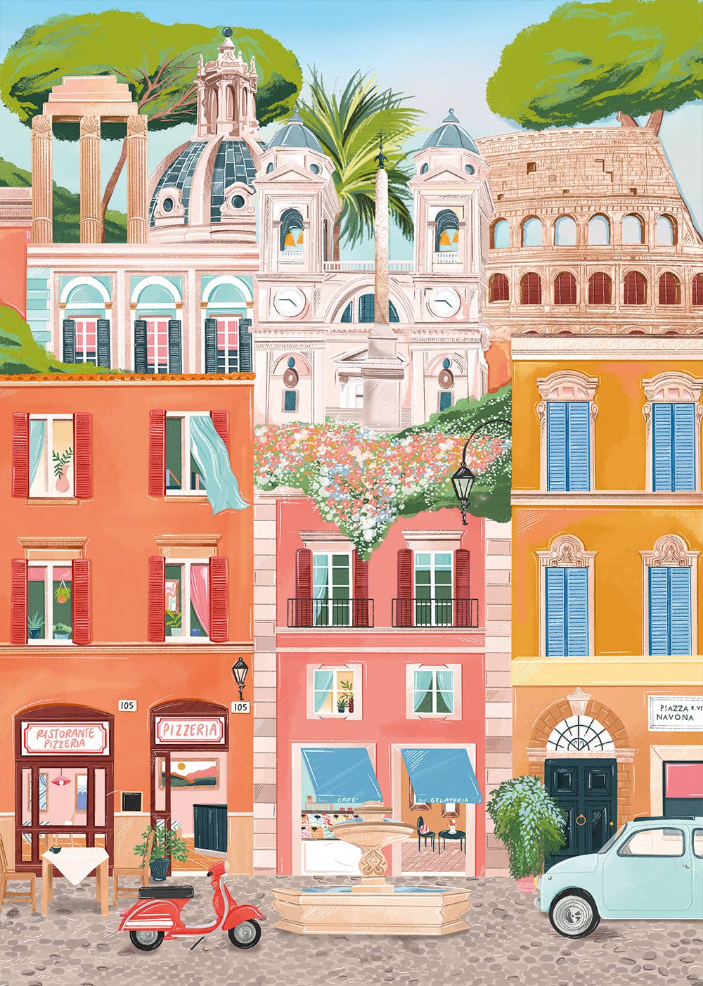 Puzzle 1000 Pièces - Rome # - Image 2