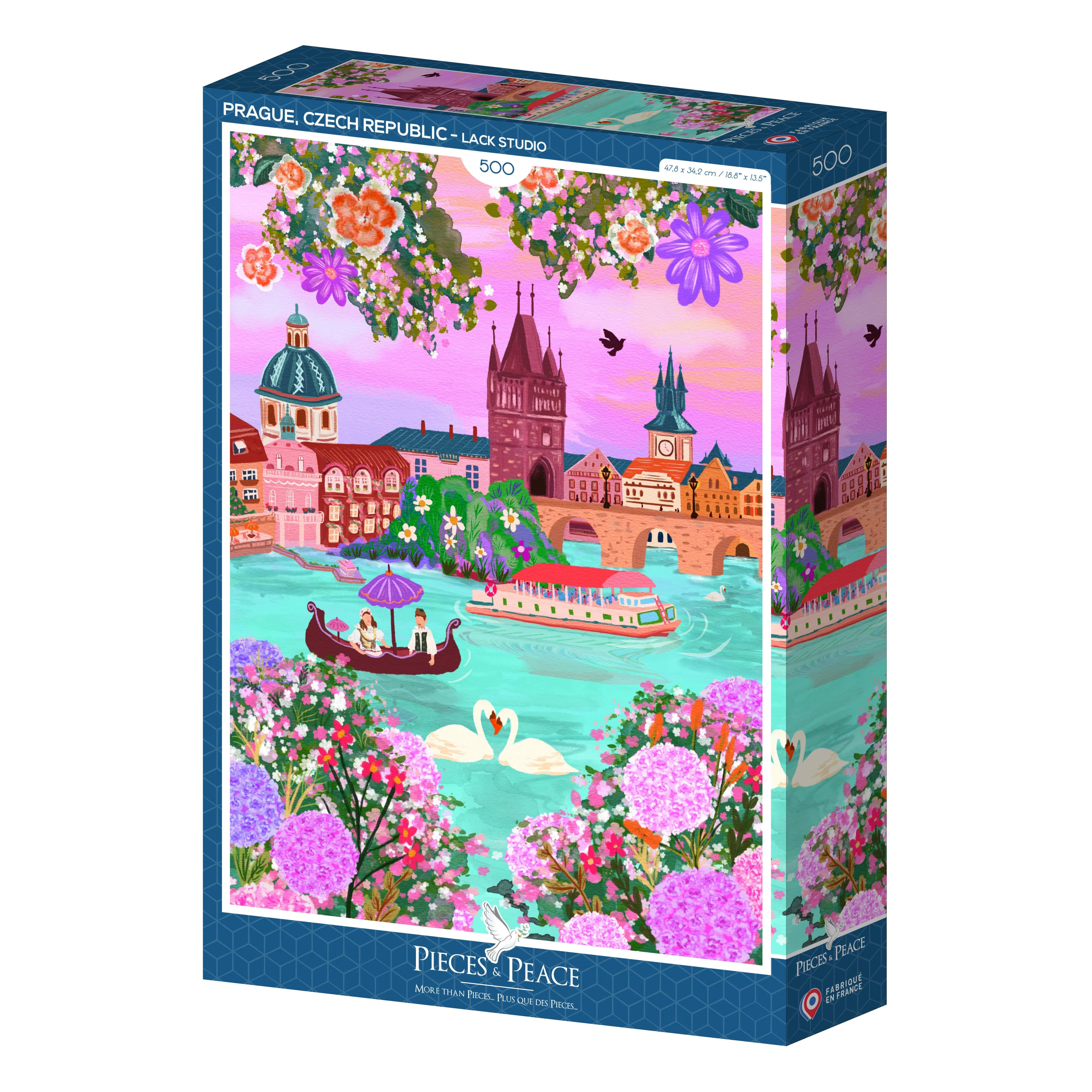 Puzzle 500 Pièces - Prague, République Tchèque #