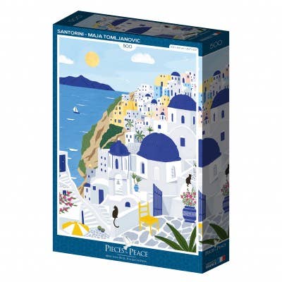 Puzzle 500 Pièces - Santorini #