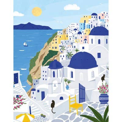 Puzzle 500 Pièces - Santorini # - Image 2