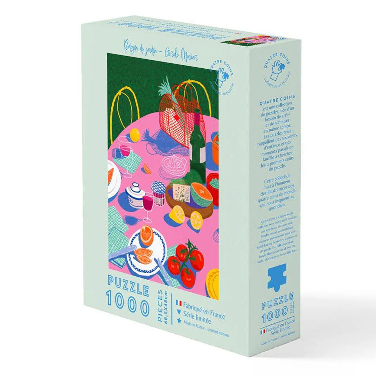 Puzzle Bodegon de jardin par Gisèle Murias - 1000 pièces