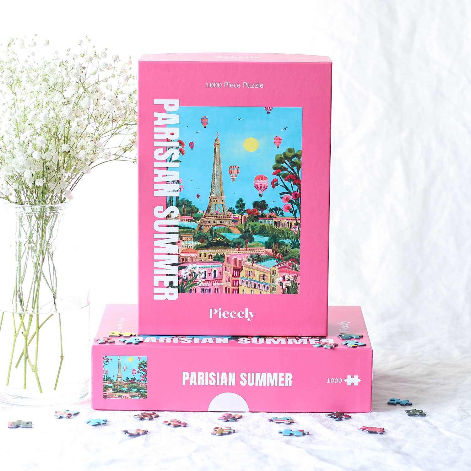Puzzle d'été parisien, 1000 pièces