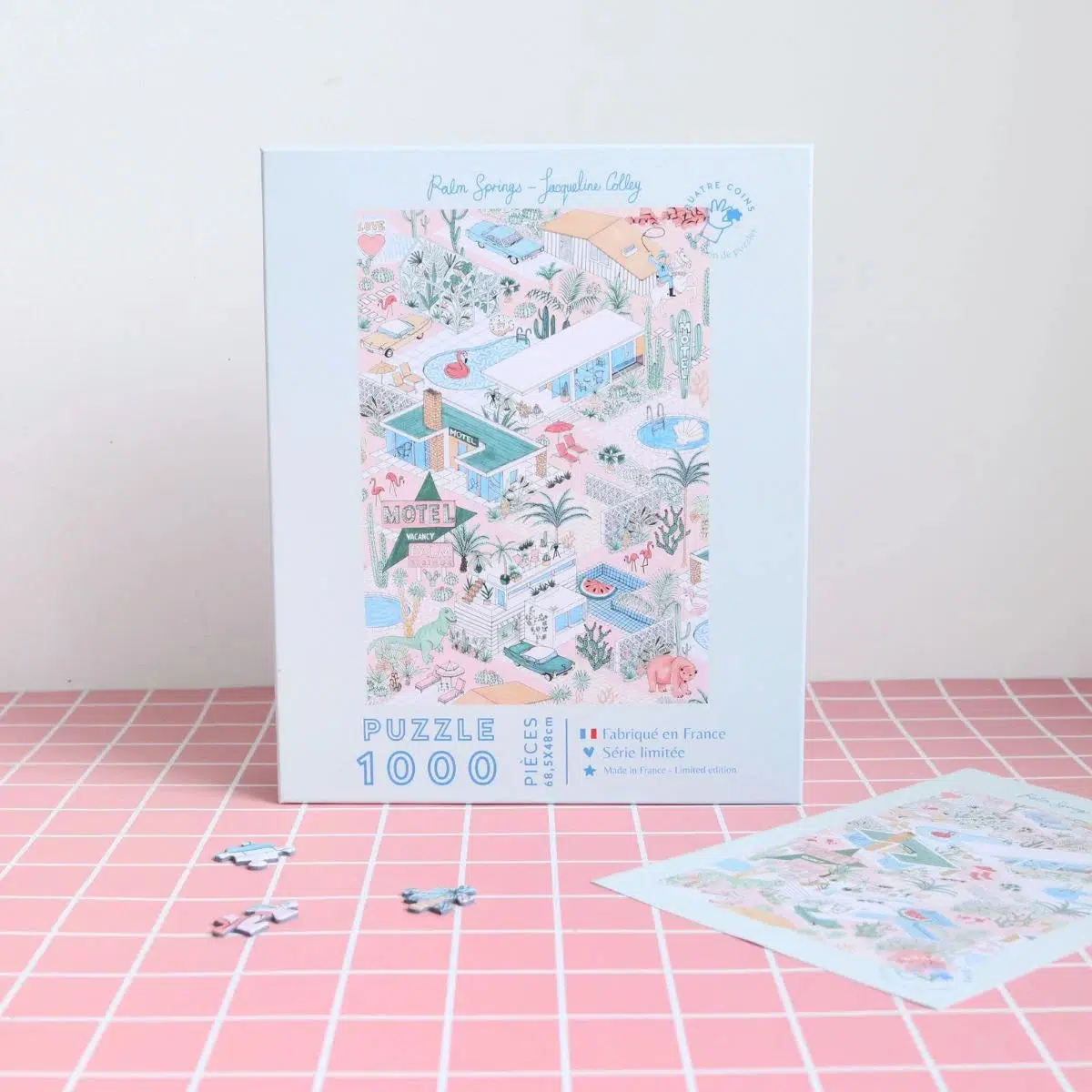 Puzzle Palm Springs par Jacqueline Colley - 1000 pièces - Image 2