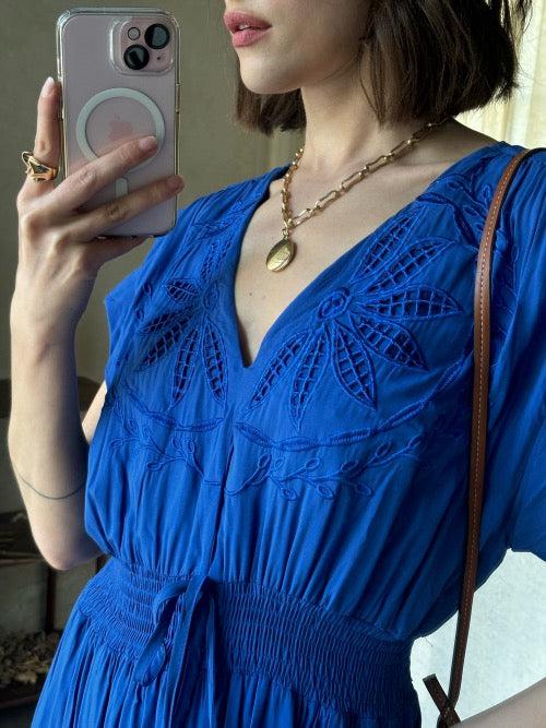 Robe Carina I Bleu - Image 2