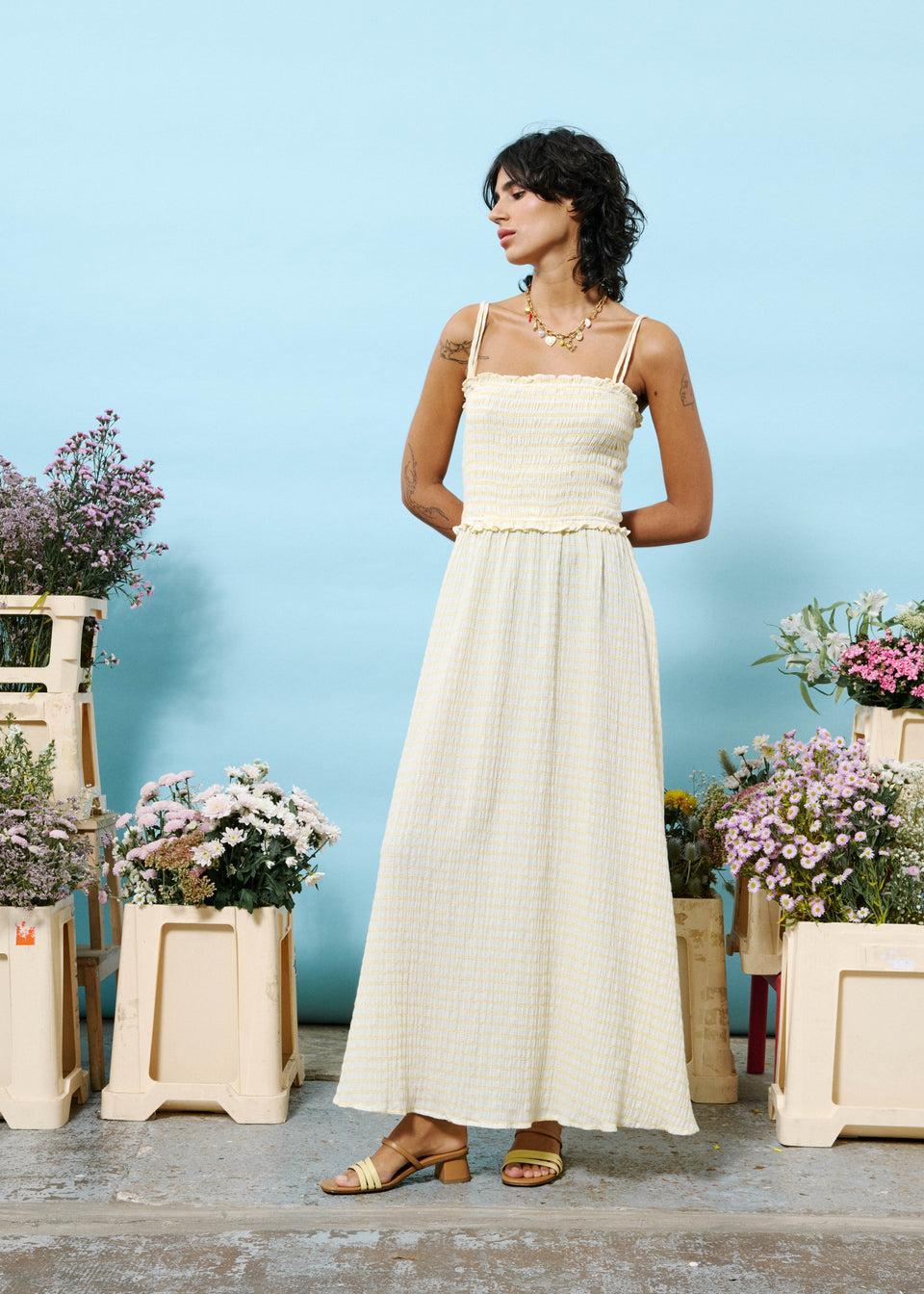 Robe MARIANNE Beurre