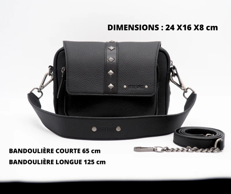 Sac Aglaé Rock Black - Image 2