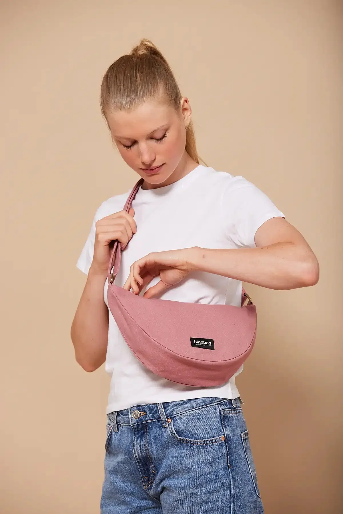 SAC BANANE ANDREA I ROSE BLUSH