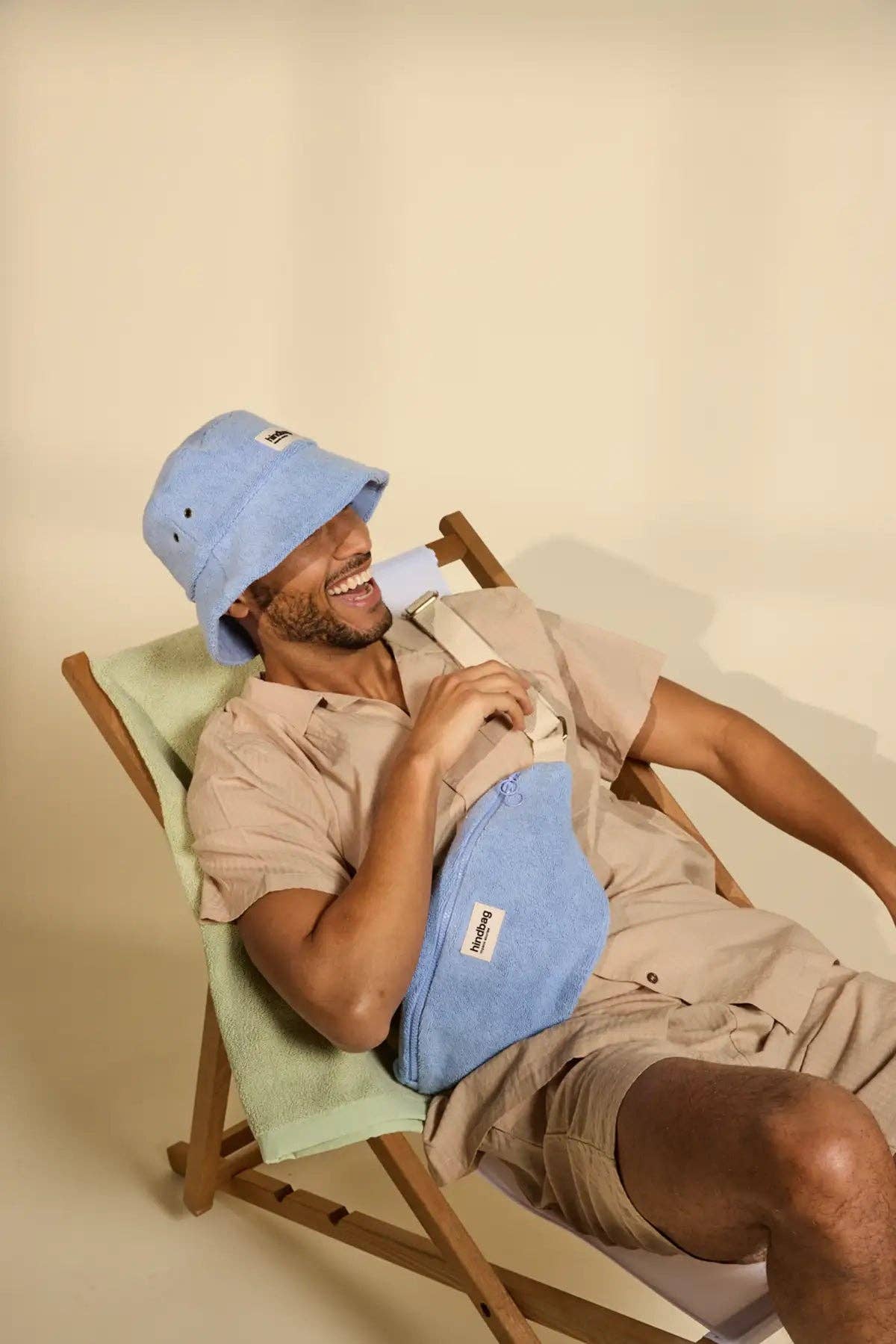 Sac banane Olivia Éponge bleu nuage - Image 2