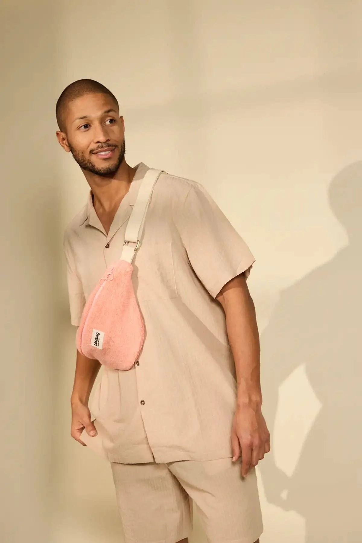 Sac banane Olivia Éponge rose corail - Image 3