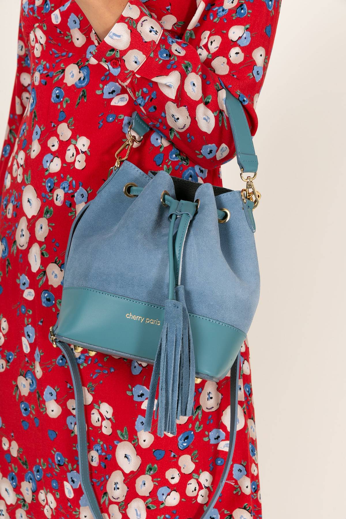 Sac bourse Mini Soline - Bleu