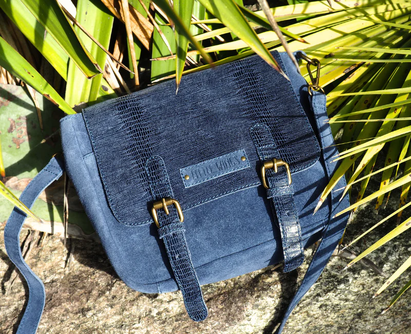 Sac Little Louise - Bleu Lézard