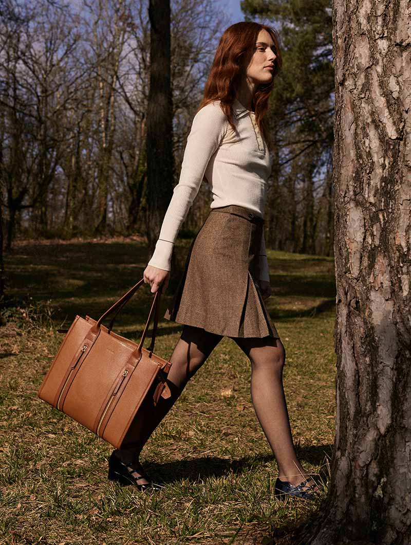 Sac Opera I Noisette grainé