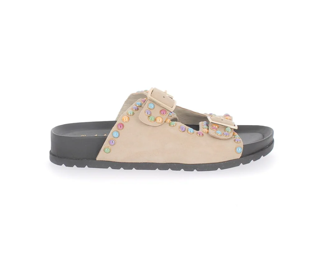 Sandales Lola - Beige Multi