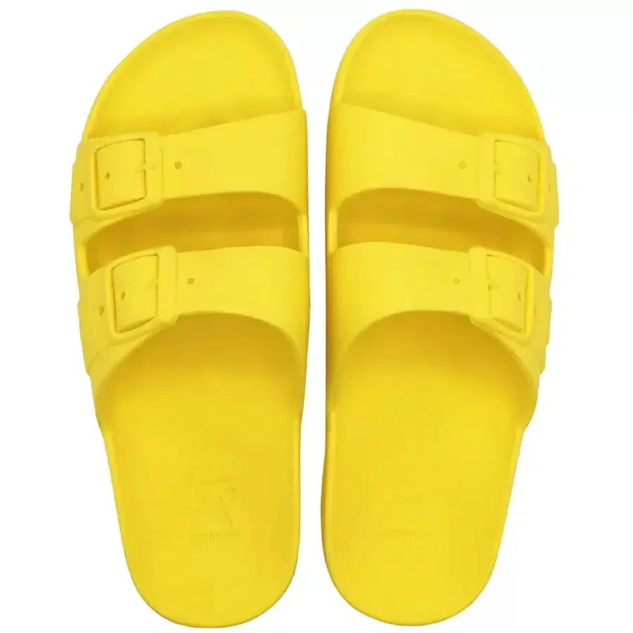 Sandales plates BAHIA - YELLOW FLUO - Image 2