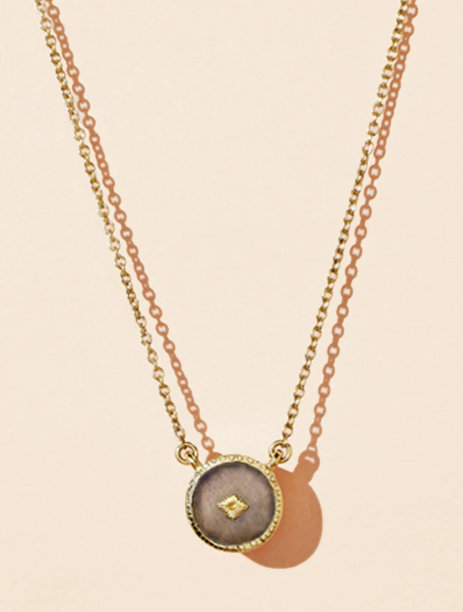 COLLIER SANJA - LABRADORITE