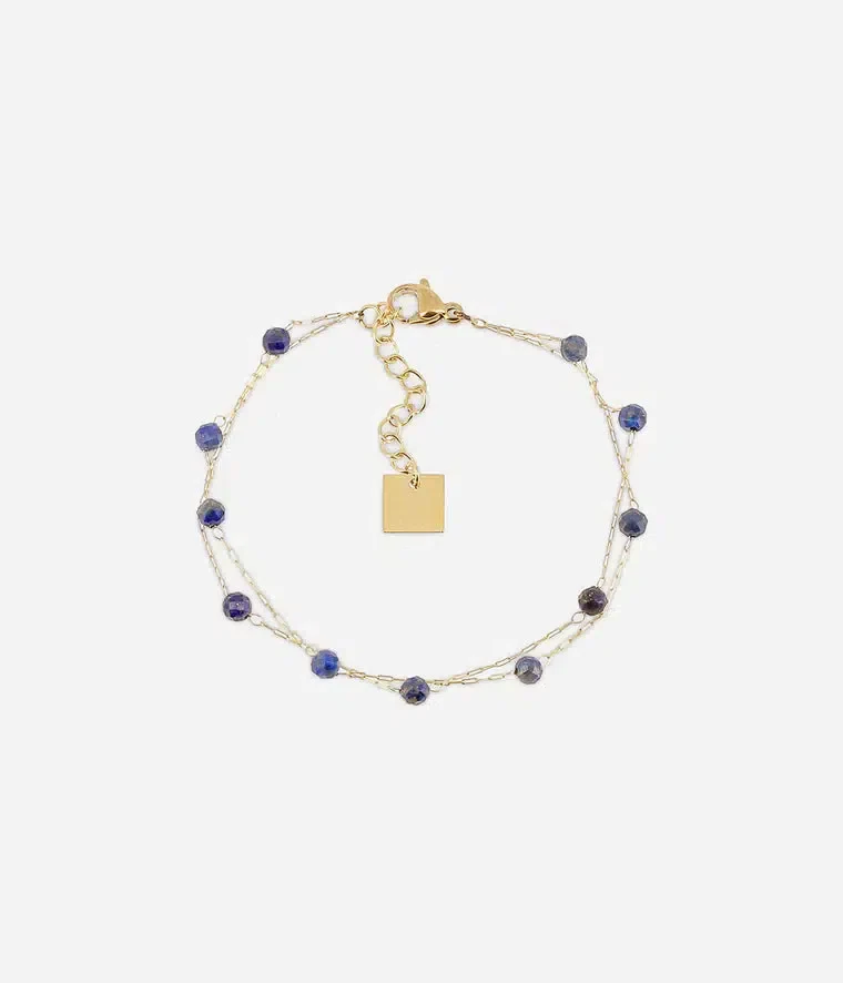 Bracelet Hinaku - Lapis Lazuli ( Bonheur, santé et amour)