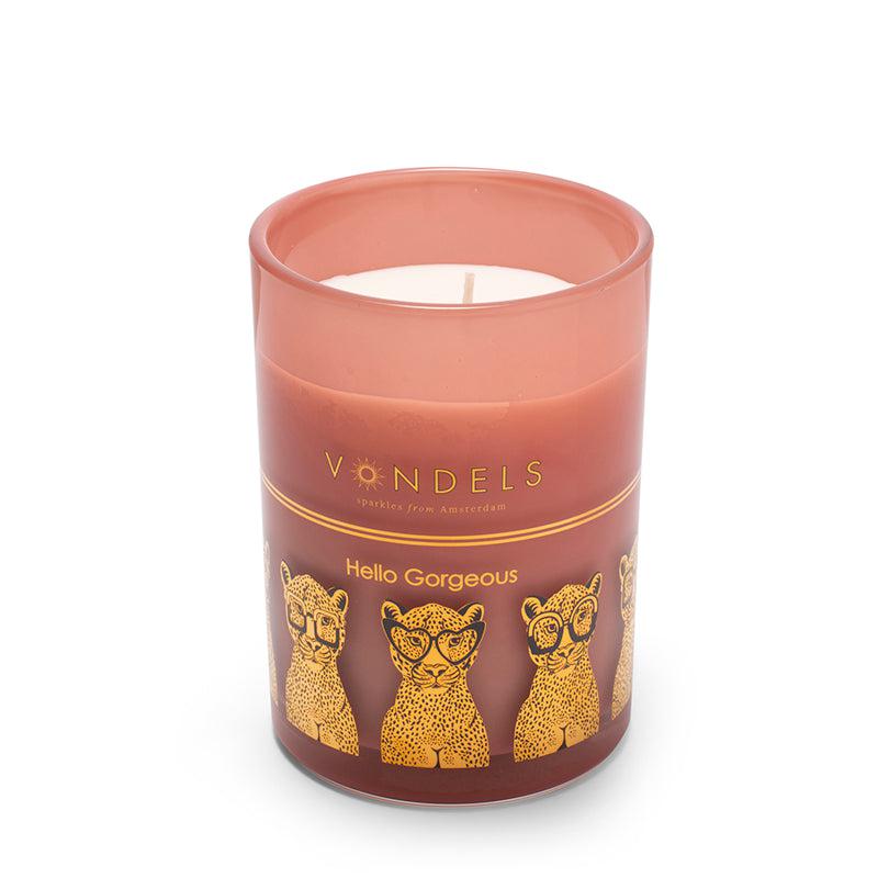 Scented candle Hello Gorgeous old pink 250gr - Image 2