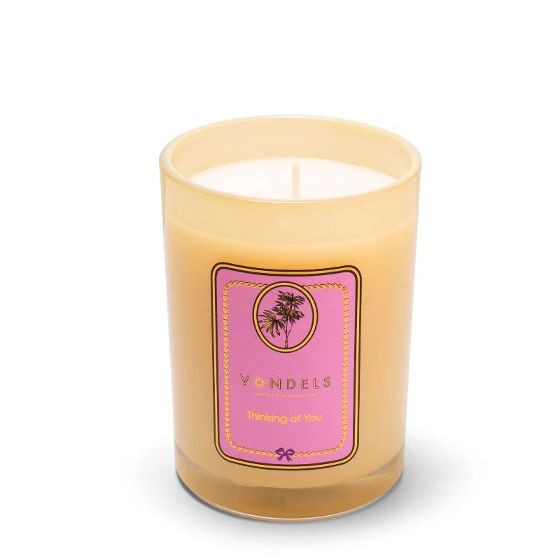 Scented candle Thinking of You yellow 250gr - Image 2