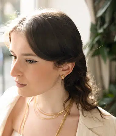 Boucles d'oreilles Joyeuse - Image 2