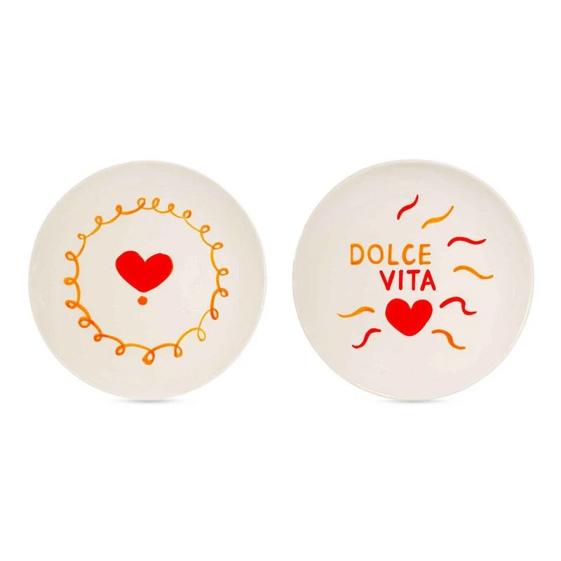 Set 2 assiettes I Dolce Vita