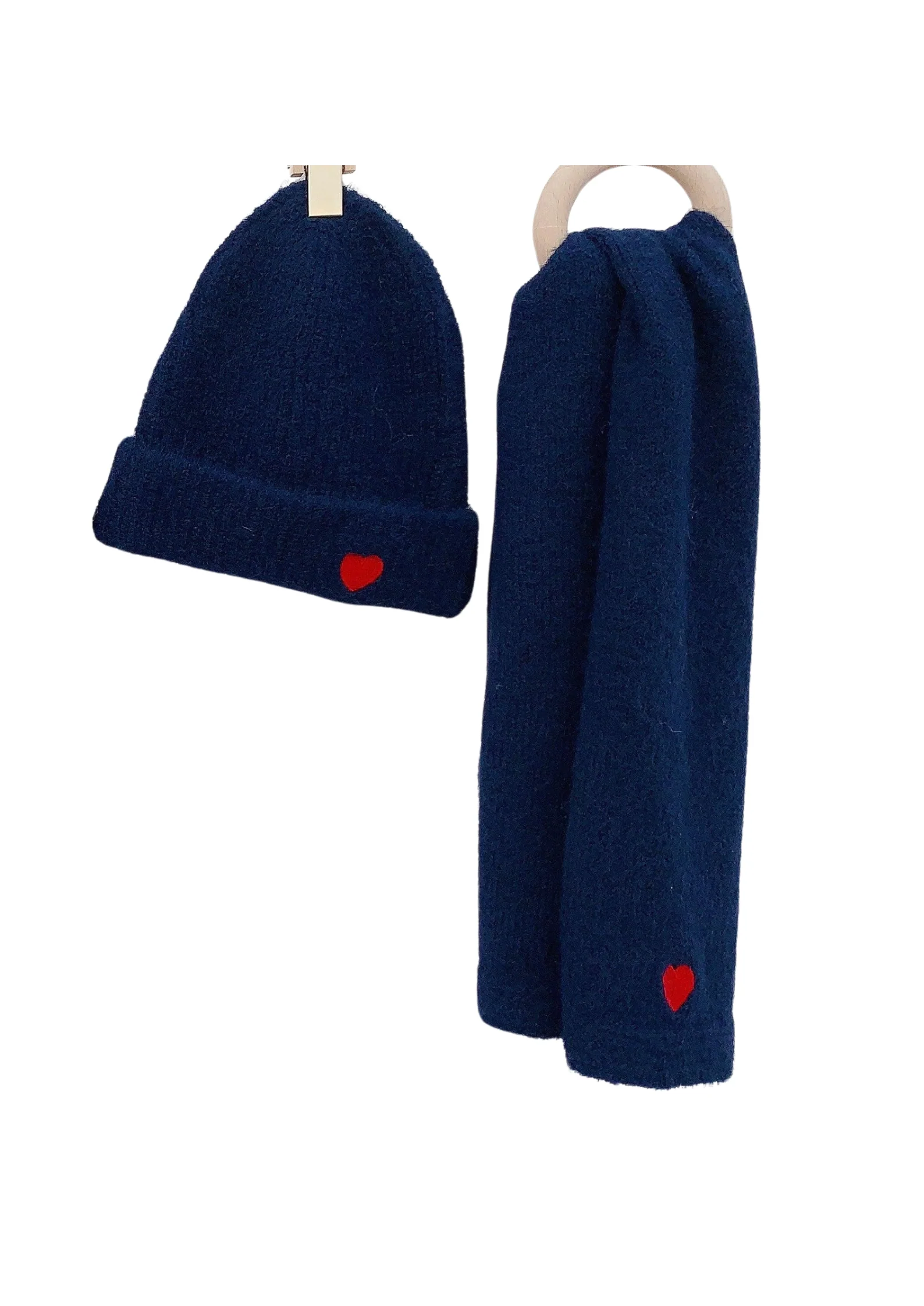 Set Bonnet & Echarpe Laurenn I Bleu