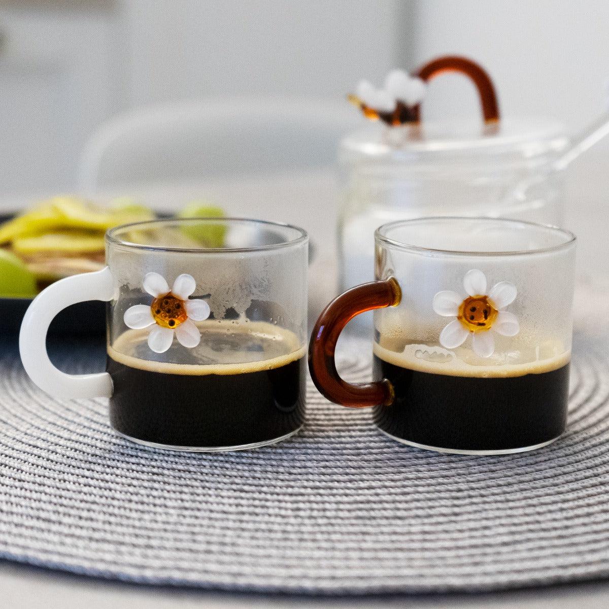 Set de 2 tasses à café I Marguerite - Image 2