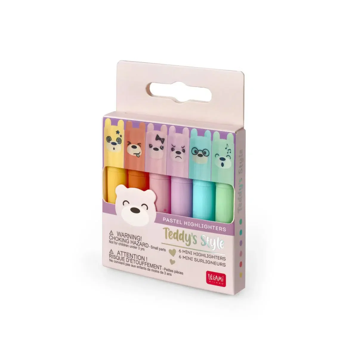 Set de 6 Mini Surligneurs I Teddy’s Style - Image 2