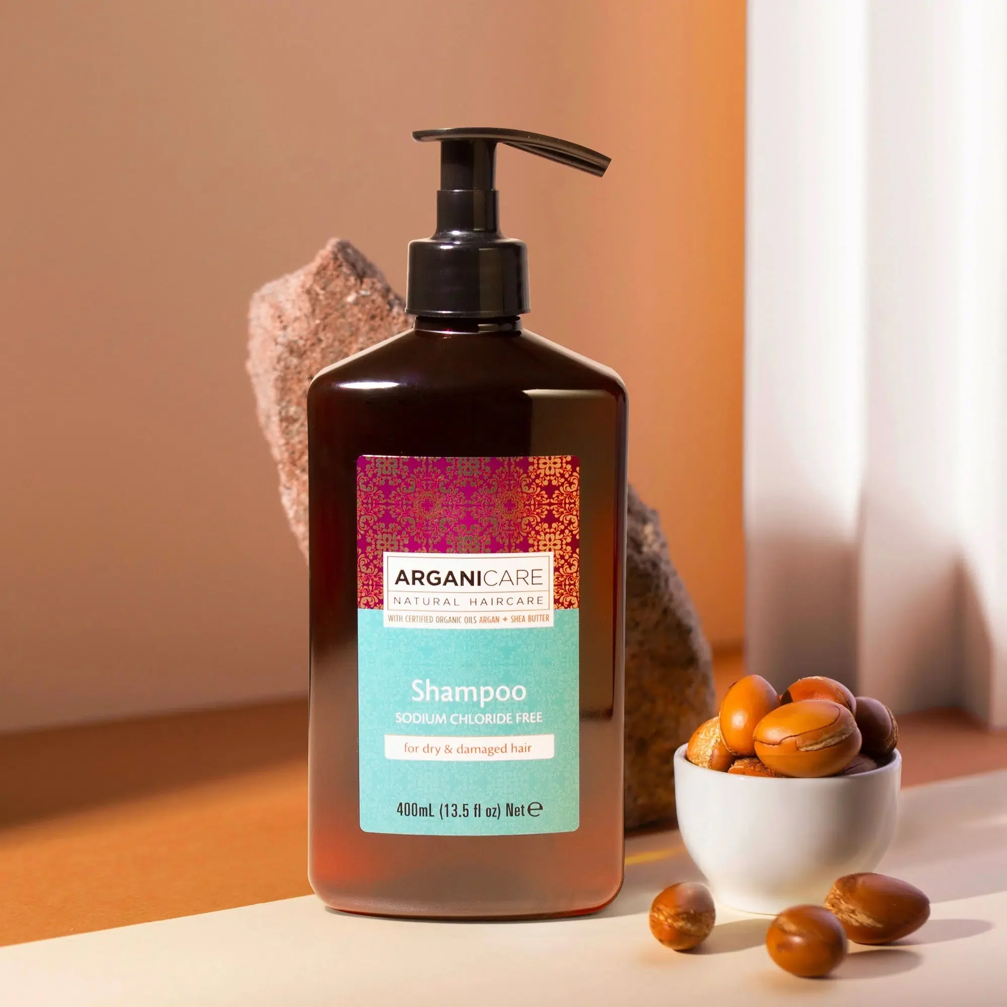 Shampoing nourrissant hydratant à l’huile d’argan