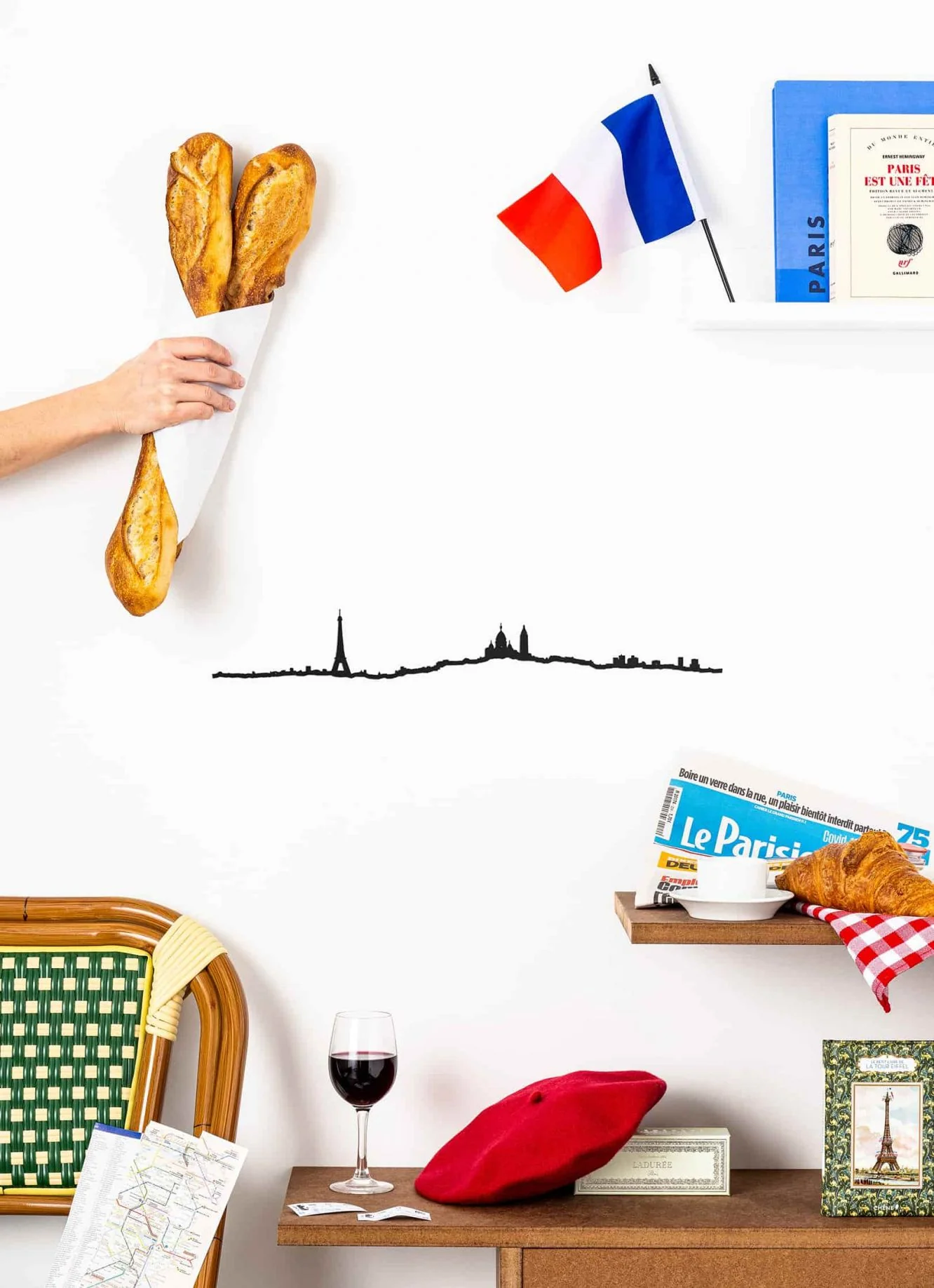 Skyline de Paris - Black (50cm) - Image 4
