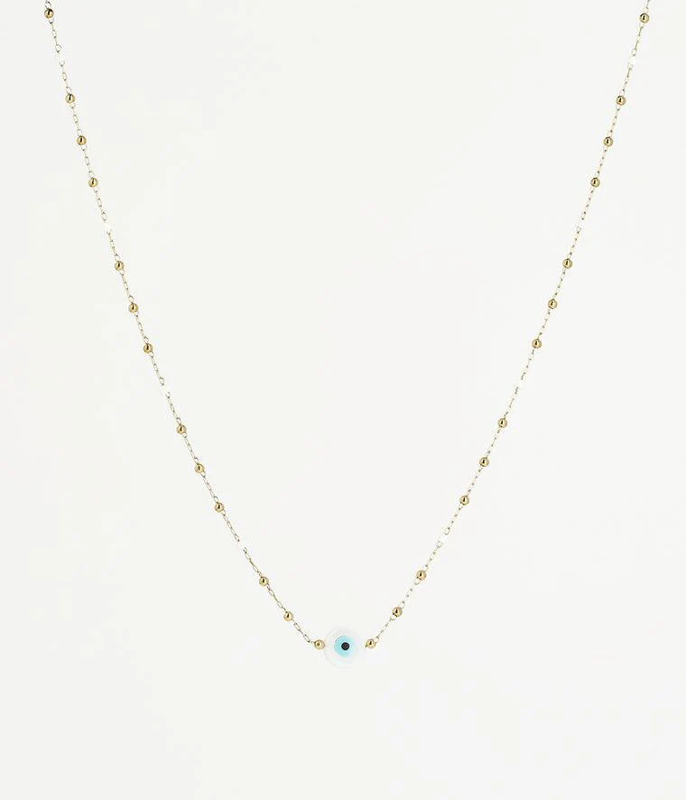 Collier Bodrum - Nacre (sécurité, bien être)