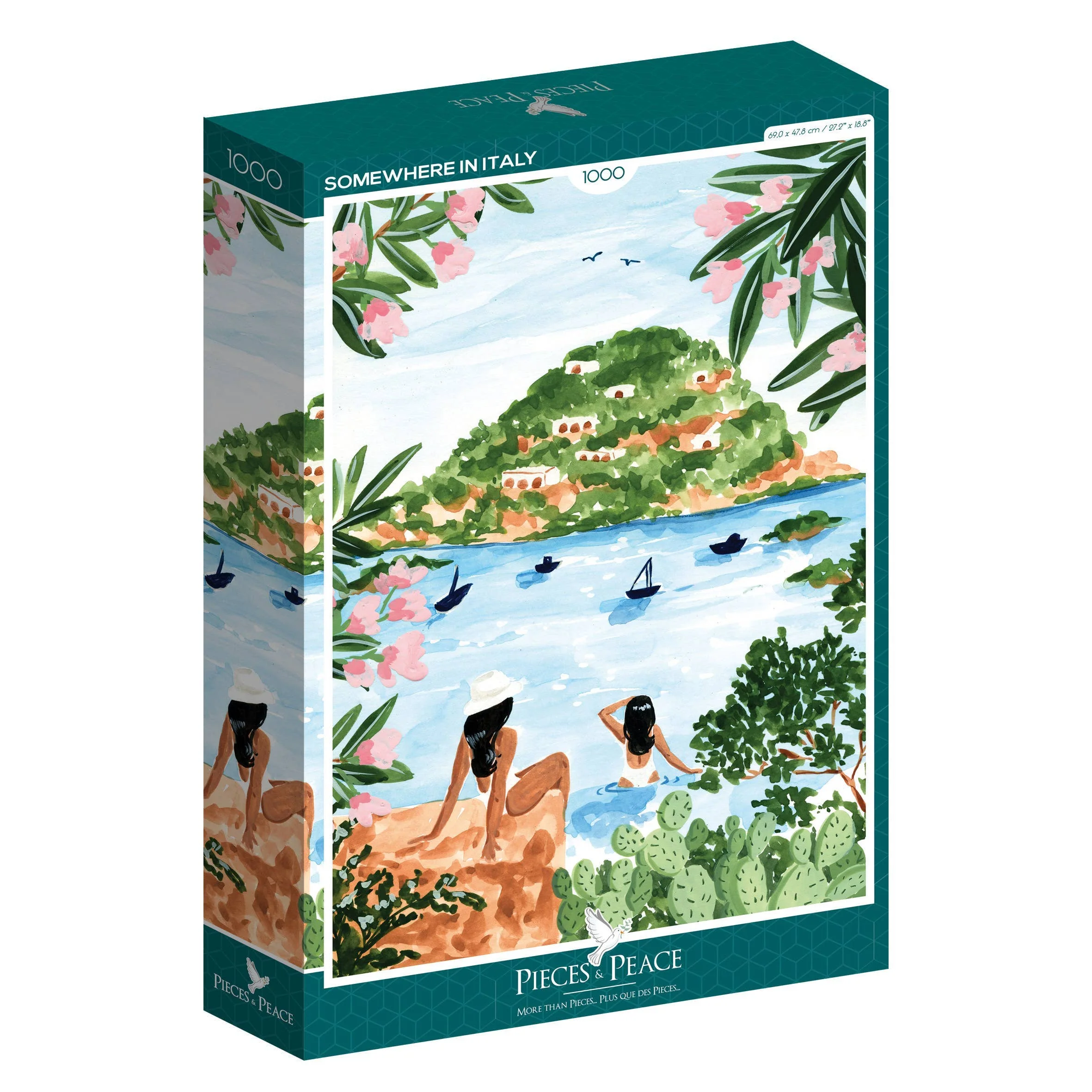 Somewhere in Italy - Puzzle 1000 Pièces #