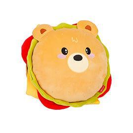 Super Soft! - Pillow - Teddy Bear - Hamburger