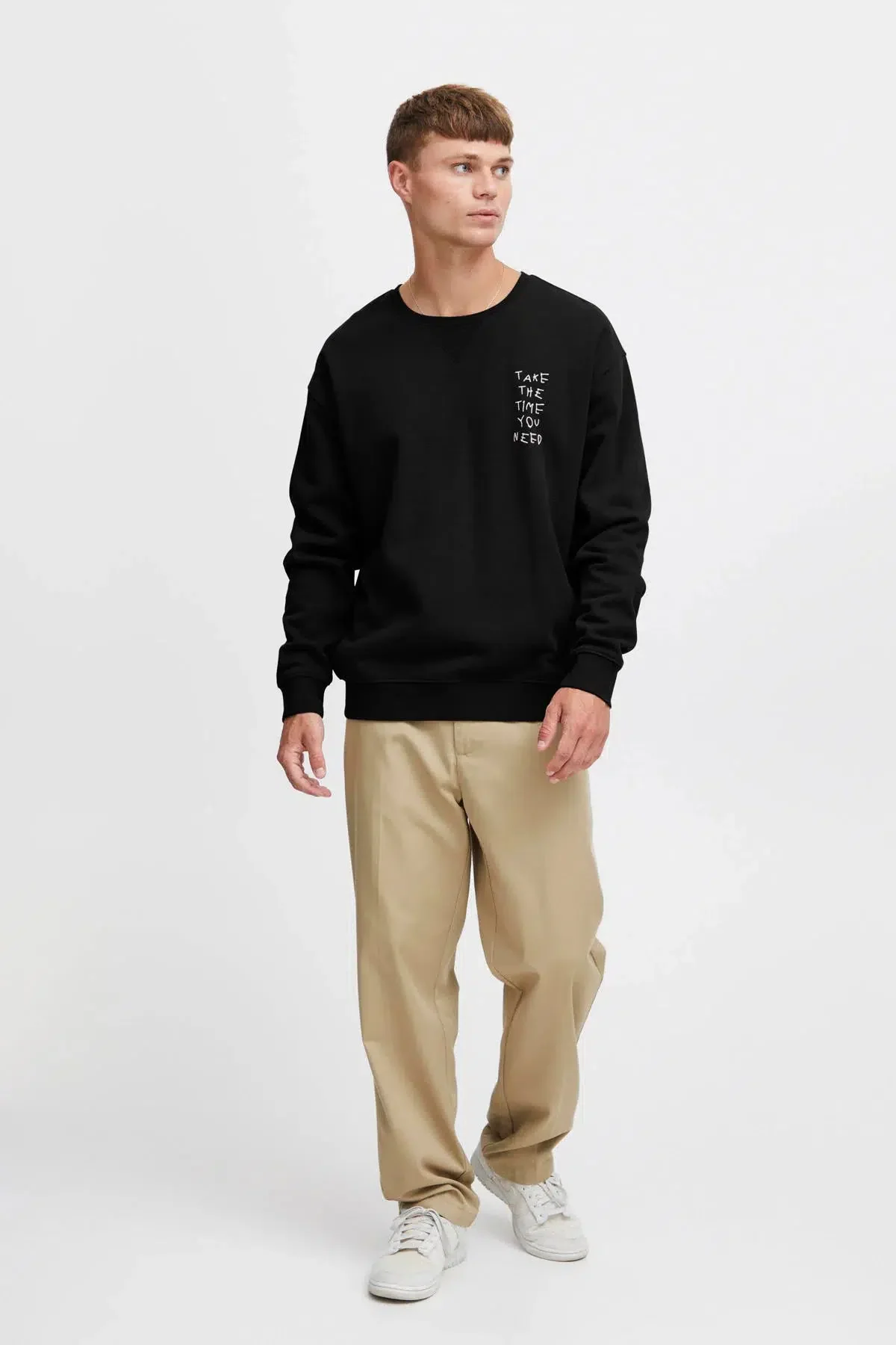 Sweatshirt Halvard I Noir - Image 3