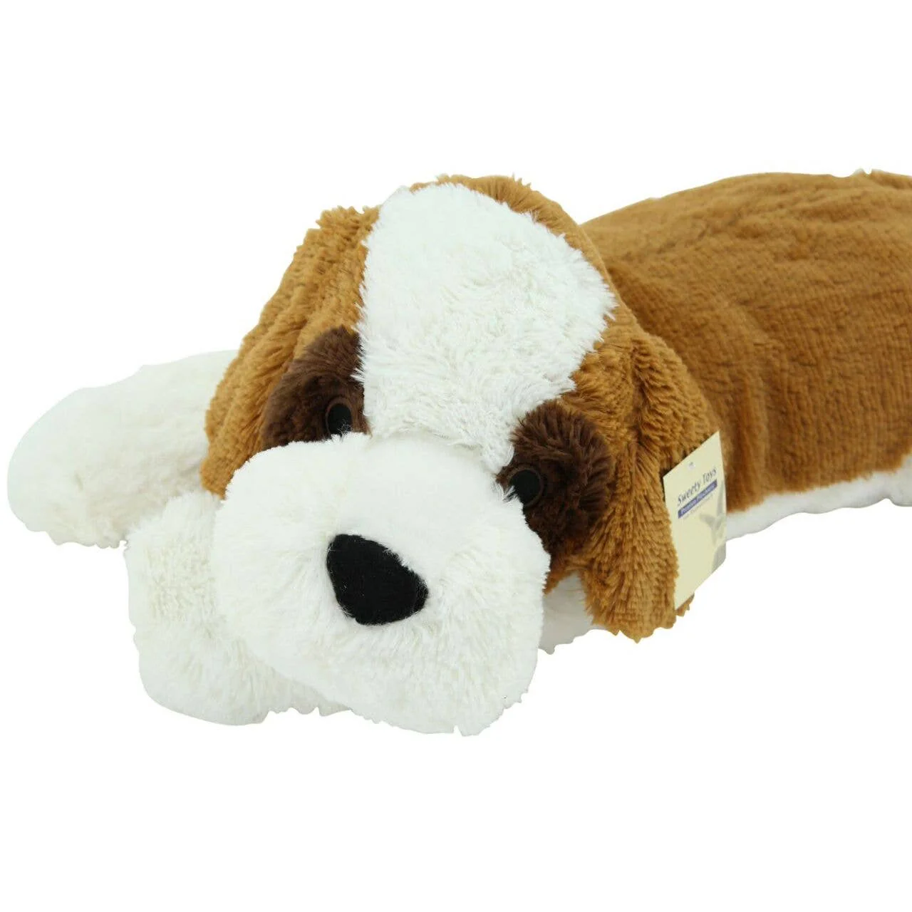 Sweety Toys 5529 XXL Peluche Saint-Bernard couché - Image 4