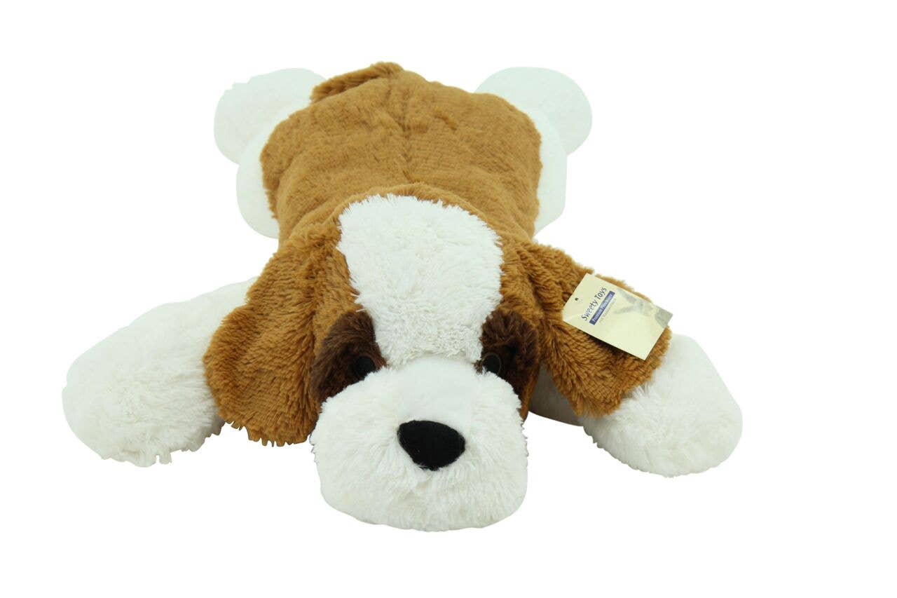 Sweety Toys 5529 XXL Peluche Saint-Bernard couché - Image 5