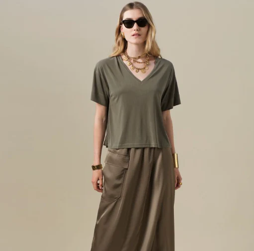 T-SHIRT ANYA - KAKI