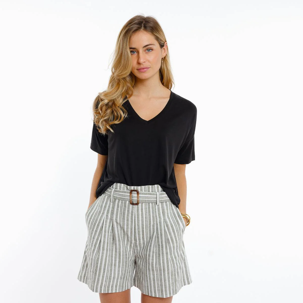 T-SHIRT FRANCESCA BLACK