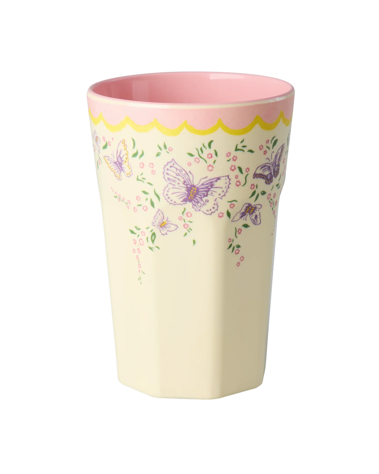 Tall Cup - Cream - Spread Your Wings Print