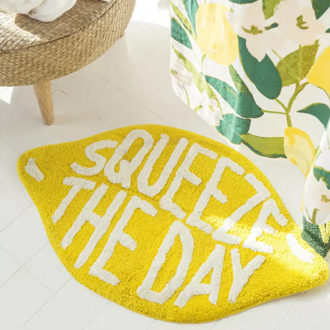 Tapis de bain citron Squeeze the Day🍋 - Image 2