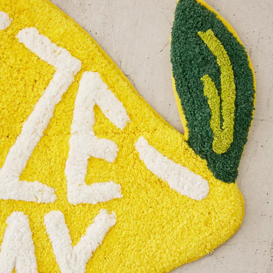 Tapis de bain citron Squeeze the Day🍋 - Image 3