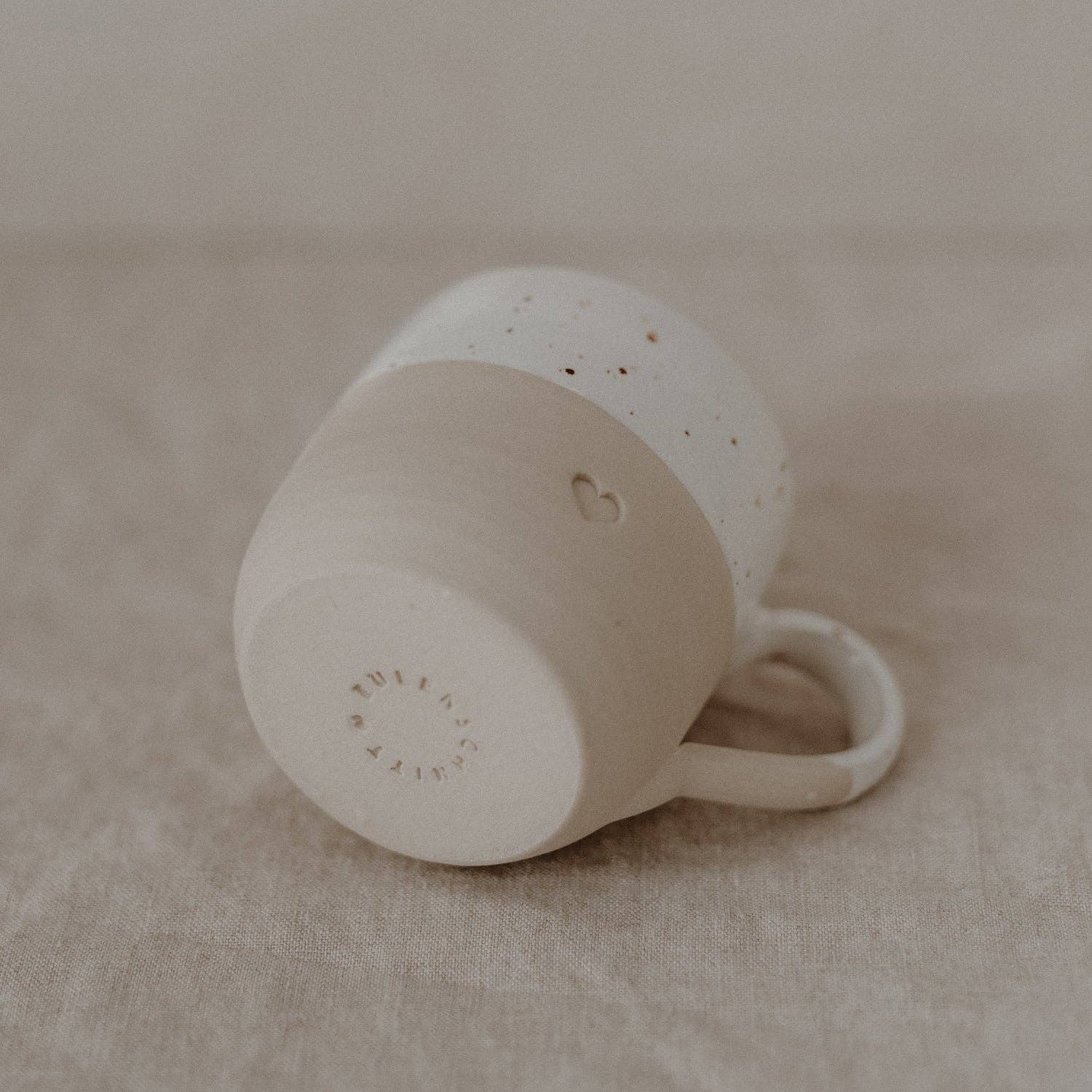Tasse à cappuccino en forme de cœur - Image 3