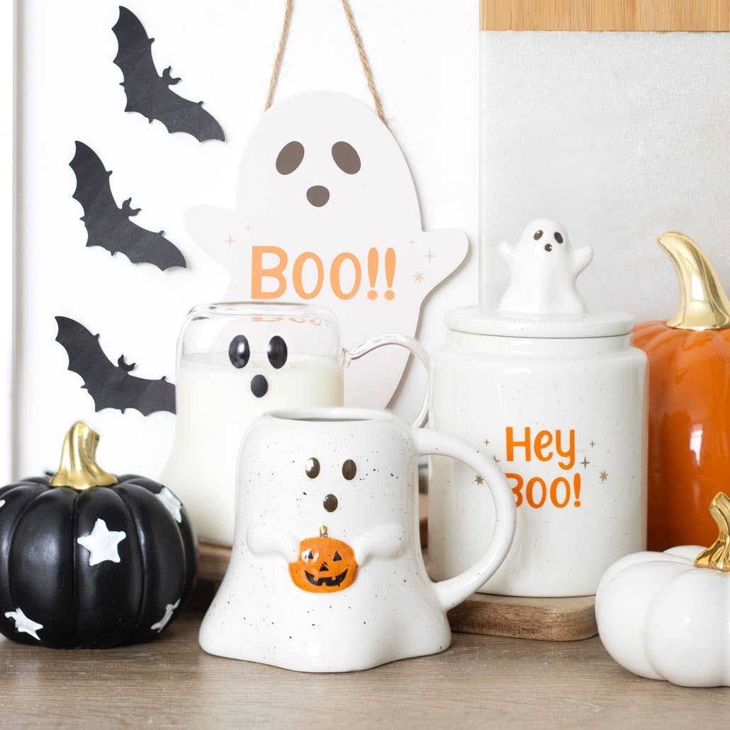 Tasse d'Halloween en forme de fantôme avec citrouille - Image 7