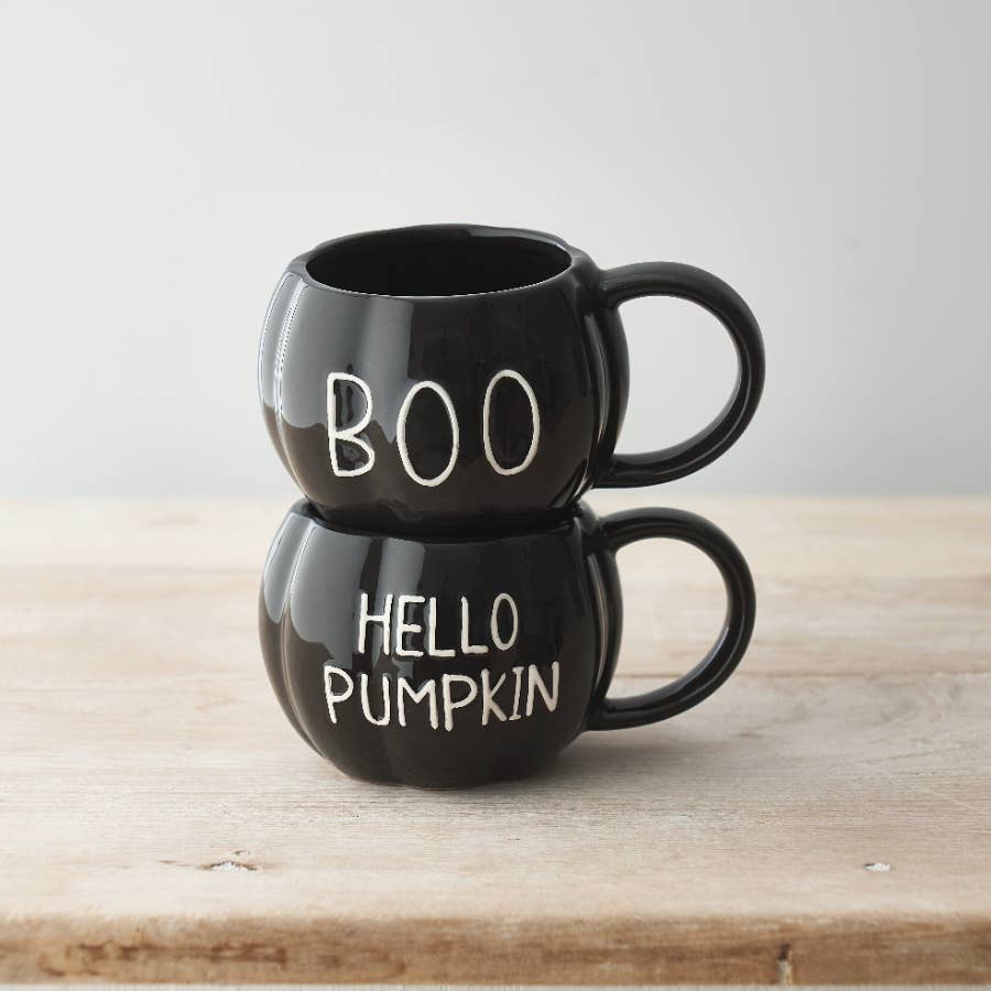 Tasse Hello Pumpkin, noire - Image 2