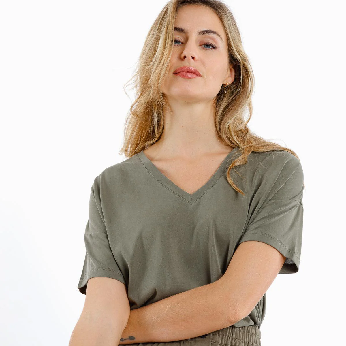 Tee-Shirt Francesca I Khaki - Image 3