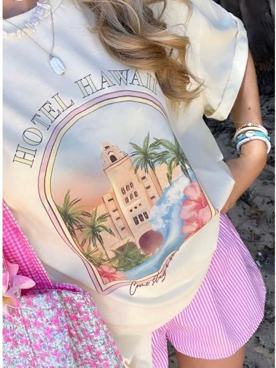 Tee Shirt Hotel Hawaii