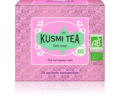 Thé vert rose bio - 20 sachets