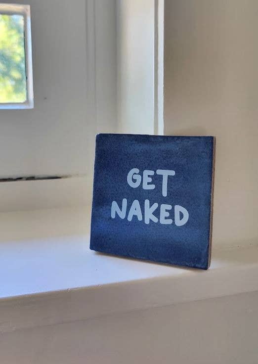Tile - Get Naked: Bleu clair / Bleu foncé